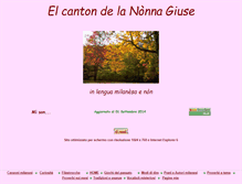 Tablet Screenshot of nonnagiuse.it